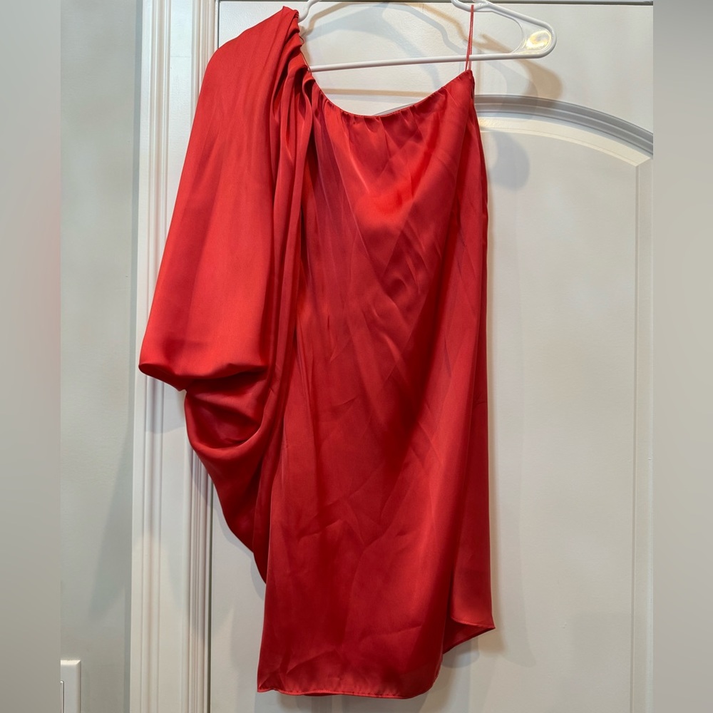 Aqua Women's One Shoulder Dress size 2